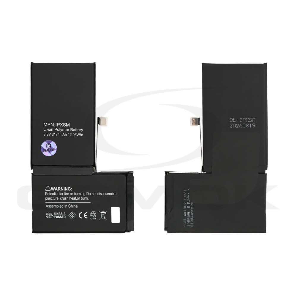 BATERIA APPLE IPHONE XS MAX 3174MAH ORIGINAL BMS RMORE PREMIUM
