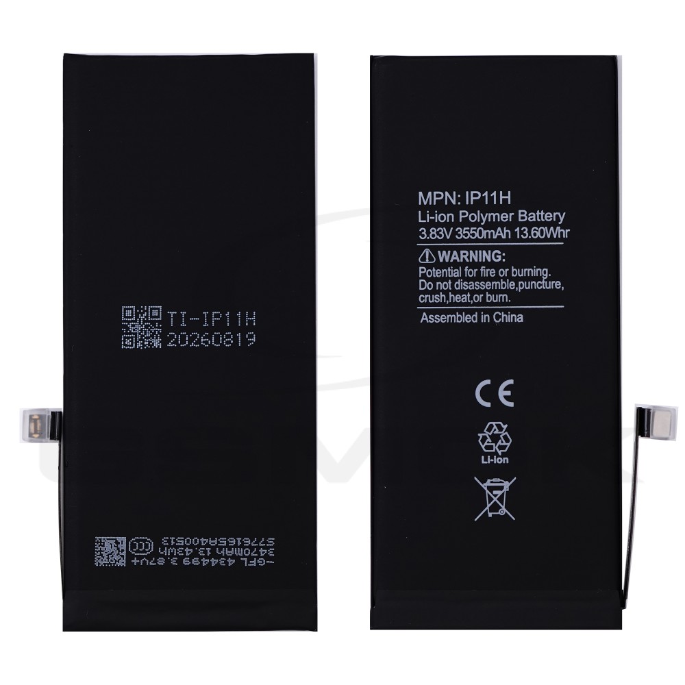 BATERIA DO APPLE IPHONE 11 Z UKŁADEM TI 3550MAH RMORE PREMIUM