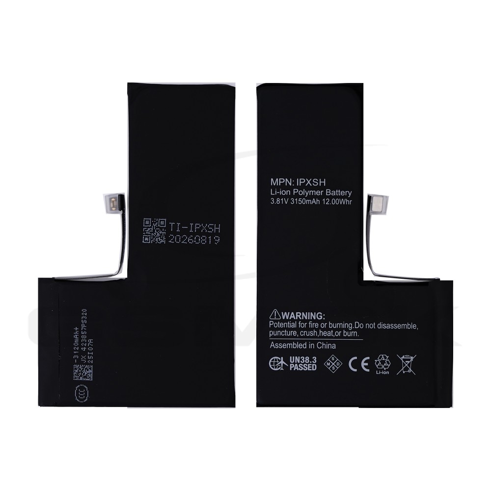 BATERIA DO APPLE IPHONE XS Z UKŁADEM TI 3150MAH RMORE PREMIUM