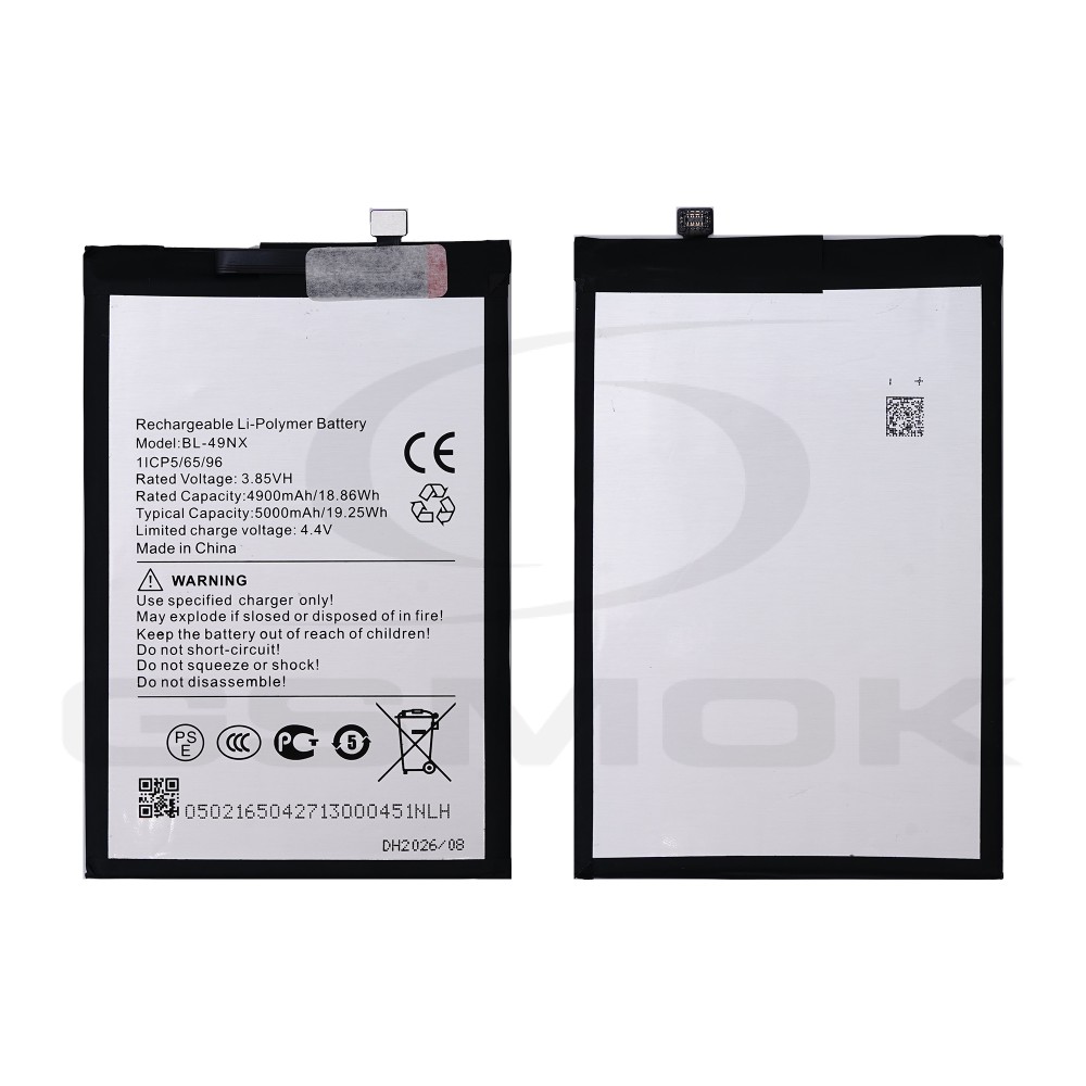 BATERIA DO INFINIX SMART 8 / HOT 40I / HOT 30I 49NX 5000MAH