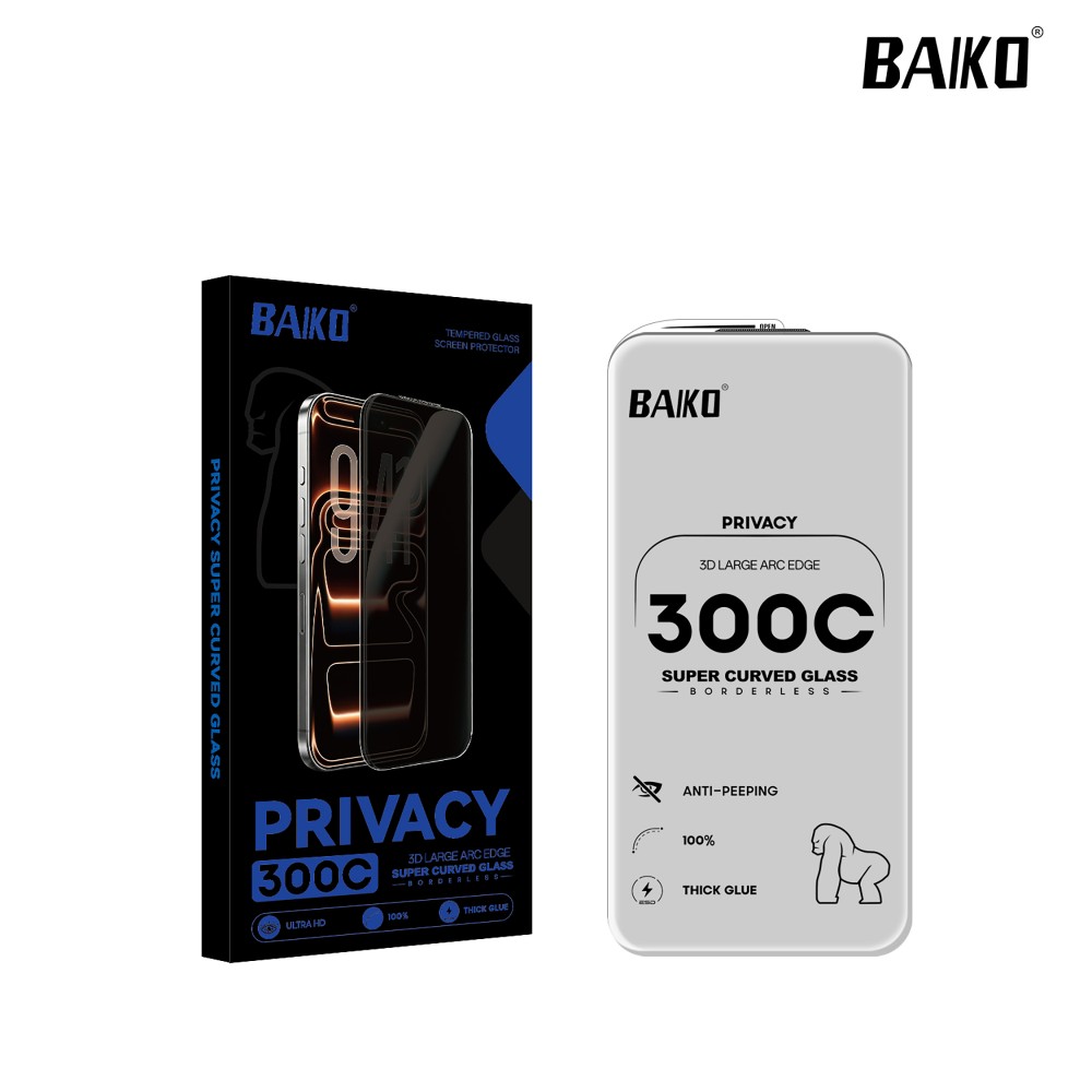 IPHONE 14 PRO - SZKŁO HARTOWANE 300C PRIVACY