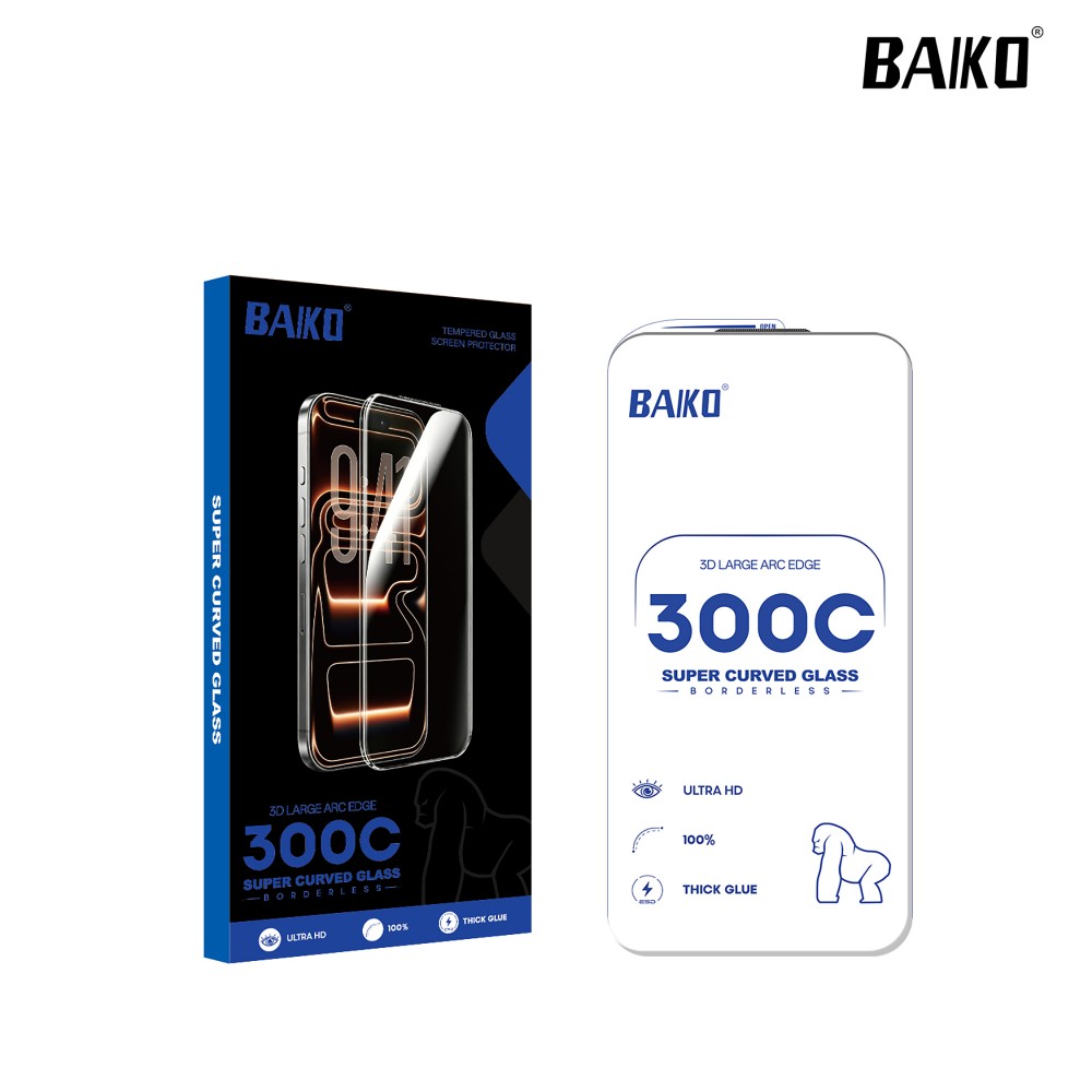 IPHONE 15 / IPHONE 16 - SZKŁO HARTOWANE 300C