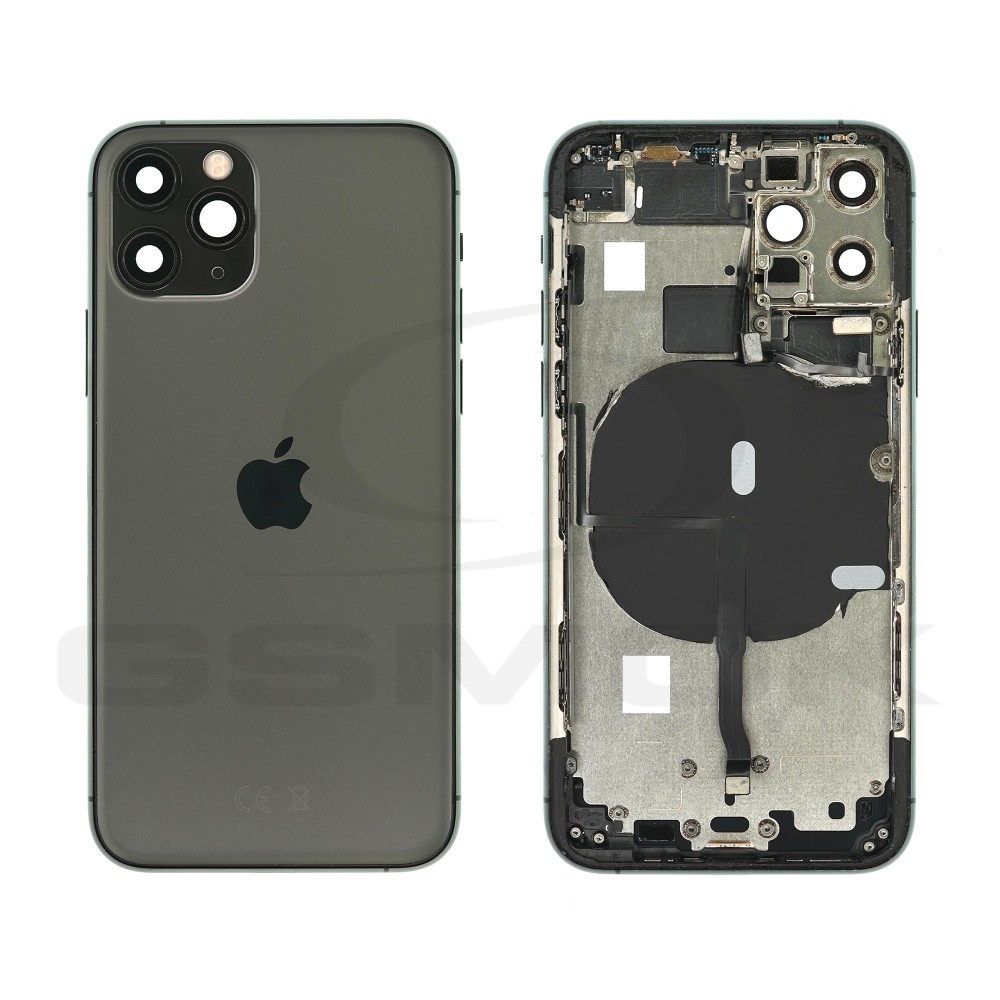 KLAPKA BATERII / OBUDOWA APPLE IPHONE 11 PRO CZARNA PULLED GRADE B