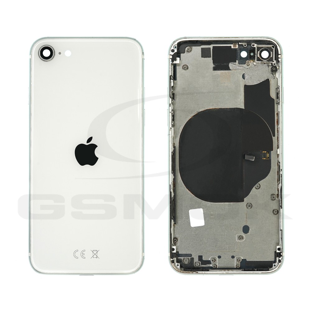 KLAPKA BATERII / OBUDOWA APPLE IPHONE SE2020 BIAŁA PULLED GRADE B