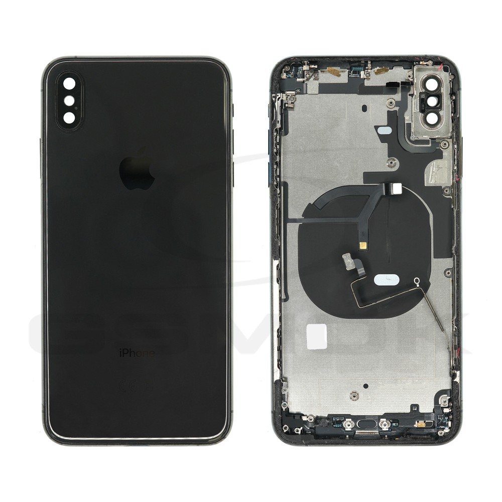 KLAPKA BATERII / OBUDOWA APPLE IPHONE XS MAX CZARNA PULLED GRADE B
