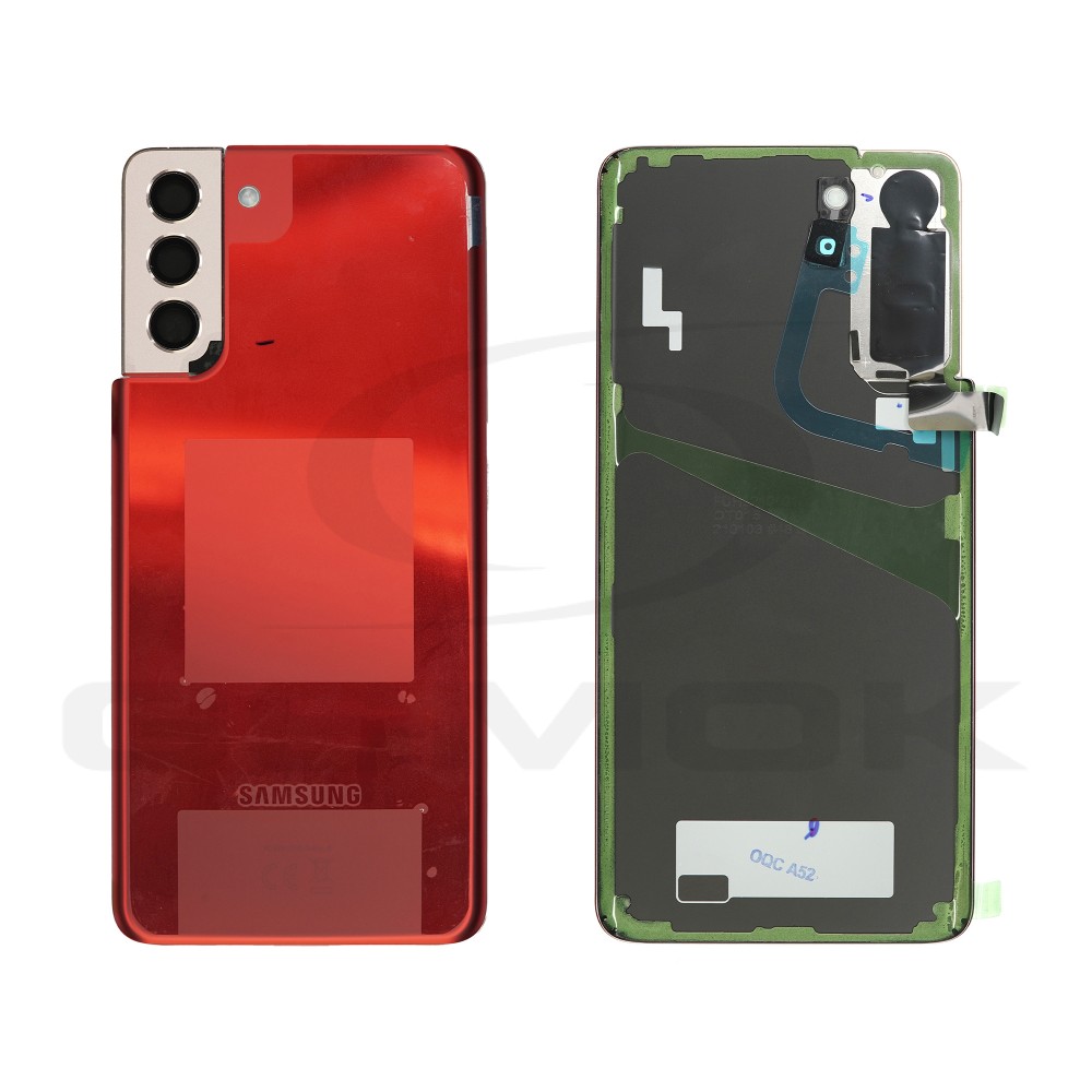 OUTLET KLAPKA BATERII SAMSUNG G996 GALAXY S21 PLUS CZERWONY GH82-24505G ORYGINAŁ SERVICE PACK