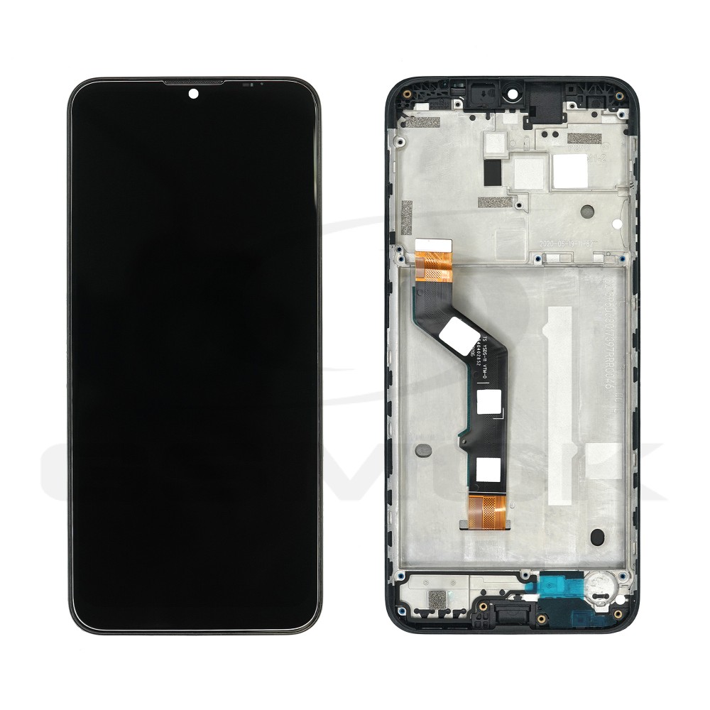 WYŚWIETLACZ LCD DO MOTOROLA MOTO G9 PLAY Z RAMKĄ 5D68C17397 5D68C17397RR ORYGINAŁ SERVICE PACK