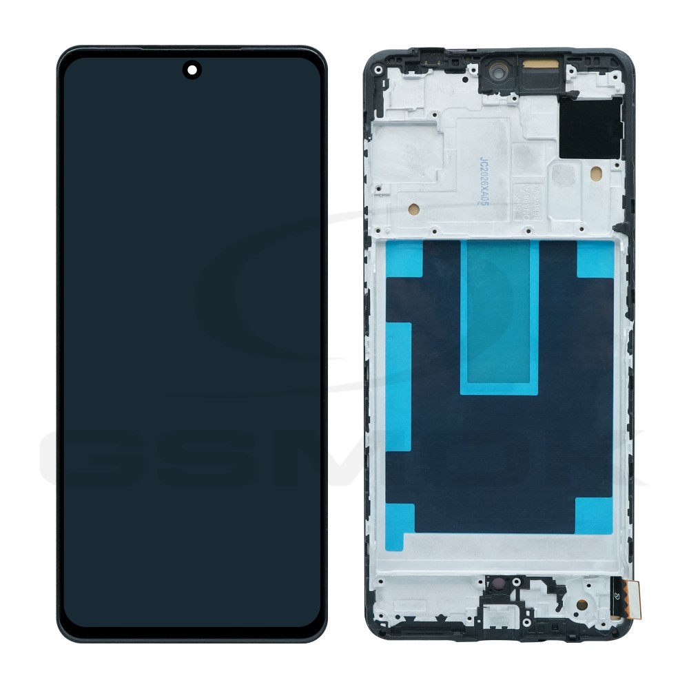 WYŚWIETLACZ LCD DO SAMSUNG M556 GALAXY M55 5G Z RAMKĄ [OLED]