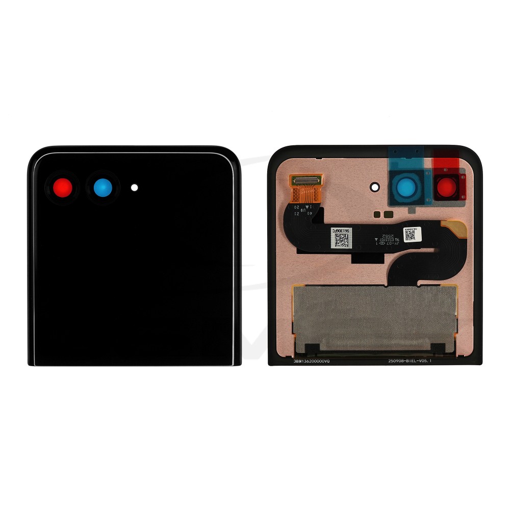 WYŚWIETLACZ LCD + PANEL DOTYKOWY KOMPLET MOTOROLA RAZR 70 ZEWNĘTRZNY 5D68C32240 ORYGINAŁ SERVICE PACK