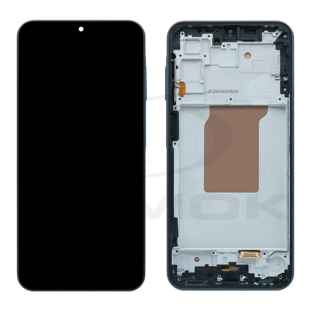 WYŚWIETLACZ LCD + PANEL DOTYKOWY KOMPLET SAMSUNG A266 GALAXY A26 5G Z RAMKĄ CZARNY [OLED]