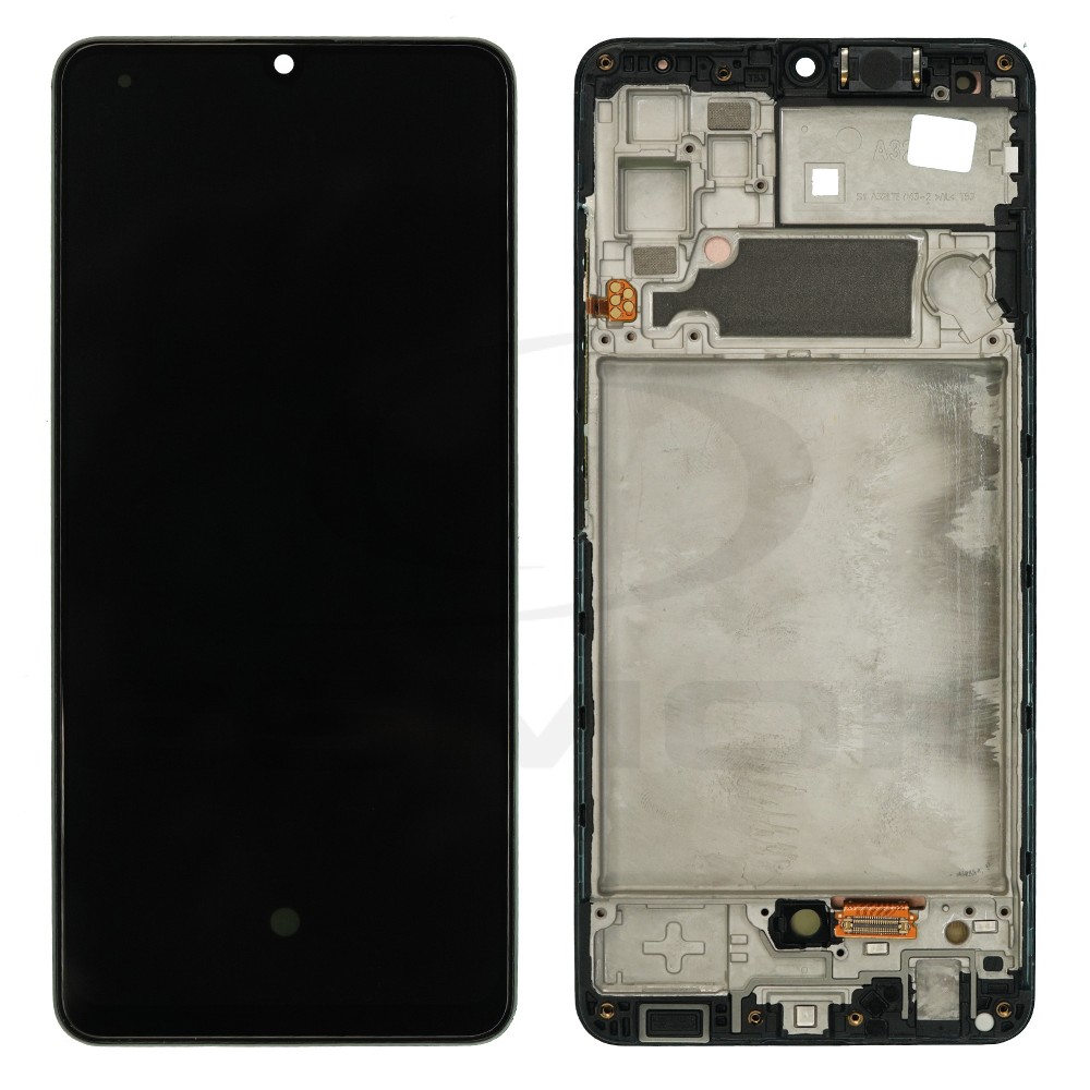 WYŚWIETLACZ LCD + PANEL DOTYKOWY KOMPLET SAMSUNG A325 GALAXY A32 4G Z RAMKĄ GH82-25579A GH82-25566A GH96-14523A ORYGINAŁ SERVICE PACK