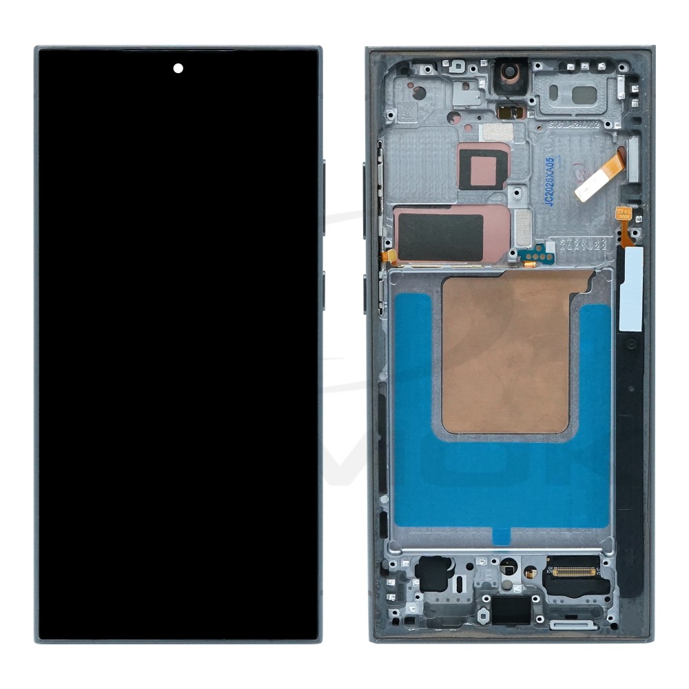 WYŚWIETLACZ LCD + PANEL DOTYKOWY KOMPLET SAMSUNG S928 GALAXY S24 ULTRA Z RAMKĄ [OLED SOFT SMALL SIZE]