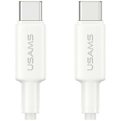 KABEL USAMS U90 USB-C DO USB-C 60W BIAŁY KABEL USAMS U90 USB-C DO USB-C 60W BIAŁY