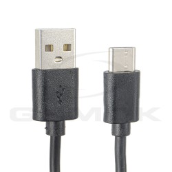 KABEL USB 2.0 USB-C CZARNY 2M
