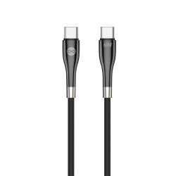 KABEL USB-C DO USB-C FOREVER SLEEK 1M 60W CZARNY KABEL USB-C DO USB-C FOREVER SLEEK 1M 60W CZARNY