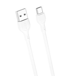 KABEL USB DO USB-C 2.1A 1M XO NB200 BIAŁY