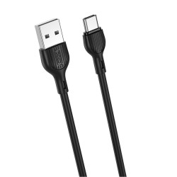 KABEL USB DO USB-C 2.1A 1M XO NB200 CZARNY