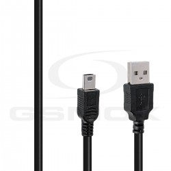 KABEL USB MINI USB DKE-2 N95 5300 E90 CZARNY 70CM