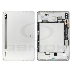KLAPKA BATERII OBUDOWA SAMSUNG T870 GALAXY TAB S7 SREBRNA GH82-23570B DORYGINAŁ SERVICE PACK