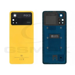 KLAPKA BATERII / OBUDOWA XIAOMI POCO X4 PRO 5G ŻÓŁTA 5600060K6P00 ORYGINAŁ SERVICE PACK