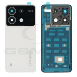 KLAPKA BATERII / OBUDOWA XIAOMI POCO X6 5G BIAŁA 560008N16P00 ORYGINAŁ SERVICE PACK