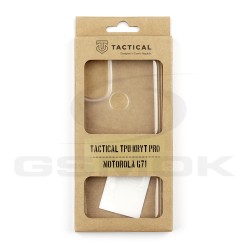 OUTLET ETUI TACTICAL MOTOROLA MOTO G71 5G CLEAR