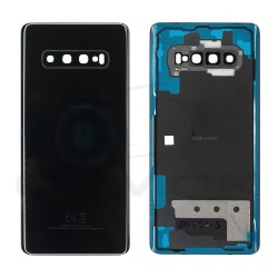 OUTLET KLAPKA BATERII / OBUDOWA SAMSUNG G975 GALAXY S10 PLUS CZARNA CERAMIC BLACK GH82-18867A ORYGINAŁ SERVICE PACK