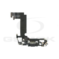 PŁTYKA / TAŚMA FLEX ZE ZŁĄCZEM ŁADOWANIA DO IPHONE 12 MINI CZARNA PULLED