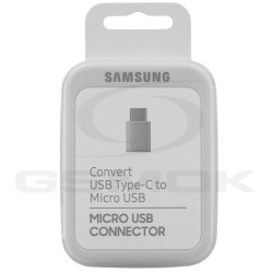 PRZEJŚCIÓWKA ADAPTER Z USB NA MICRO USB TYP C WTYK SAMSUNG EE-GN930BWEGWW [ORYGINAŁ]
