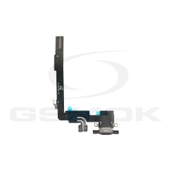 TAŚMA FLEX IPHONE 16 PRO MAX ZE ZŁĄCZEM ŁADOWANIA CZARNA