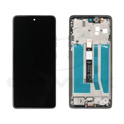 WYŚWIETLACZ LCD DO MOTOROLA MOTO G75 5G Z RAMKĄ CZARNY 5D68C28968 ORYGINAŁ SERVICE PACK
