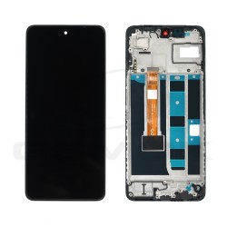 WYŚWIETLACZ LCD DO OPPO A60 5G Z RAMKĄ CZARNY 621029000277 ORG SERVICE PACK