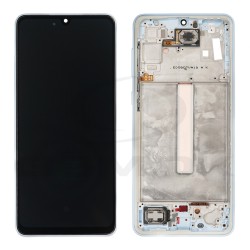 WYŚWIETLACZ LCD DO SAMSUNG A336 GALAXY A33 5G NIEBIESKI Z RAMKĄ GH82-28143C GH82-28144C GH82-28145C ORYGINAŁ SERVICE PACK