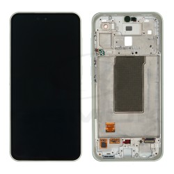 WYŚWIETLACZ LCD DO SAMSUNG A366 GALAXY A36 5G ZIELONY Z RAMKĄ GH82-36841C ORYGINAŁ SERVICE PACK
