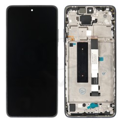 WYŚWIETLACZ LCD DO XIAOMI MI 10T LITE SZARY Z RAMKĄ 5600040J1700 56000E0J1700 ORYGINAŁ SERVICE PACK