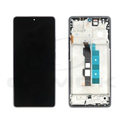 WYŚWIETLACZ LCD DO XIAOMI REDMI NOTE 13 PRO 4G / POCO M6 PRO 4G Z RAMKĄ FIOLETOWY 56000200N600 5600020N6P00 SERVICE PACK