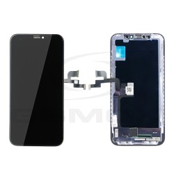 WYŚWIETLACZ LCD DO IPHONE X CZARNY [DS OLED HARD] A1865 A1901