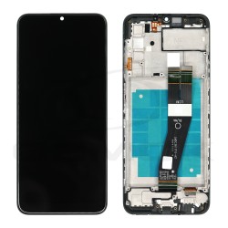 WYŚWIETLACZ LCD + PANEL DOTYKOWY KOMPLET SAMSUNG A037G GALAXY A03S Z RAMKĄ GH81-21233A ORYGINAŁ SERVICE PACK