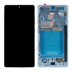 WYŚWIETLACZ LCD + PANEL DOTYKOWY KOMPLET SAMSUNG S938 GALAXY S25 ULTRA BIAŁY Z RAMKĄ EU [OLED SOFT]