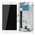 LCD Display XIAOMI REDMI NOTE 5A WITH FRAME WHITE 560410006033 ORIGINAL SERVICE PACK