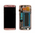 LCD Display SAMSUNG G935 GALAXY S7 EDGE ROSE GOLD WITH FRAME GH97-18533E GH97-18767E GH97-18594E ORIGINAL SERVICE PACK