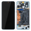 LCD Display HUAWEI P30 LITE MAR-LX1A WITH FRAME AND BATTERY CAMERA VERSION 48MPIX BREATHING CRYSTAL 02352VBG ORIGINAL SERVICE PACK
