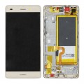LCD Display HUAWEI P8 LITE WITH FRAME AND BATTERY GOLD 02350KGP ORIGINAL SERVICE PACK