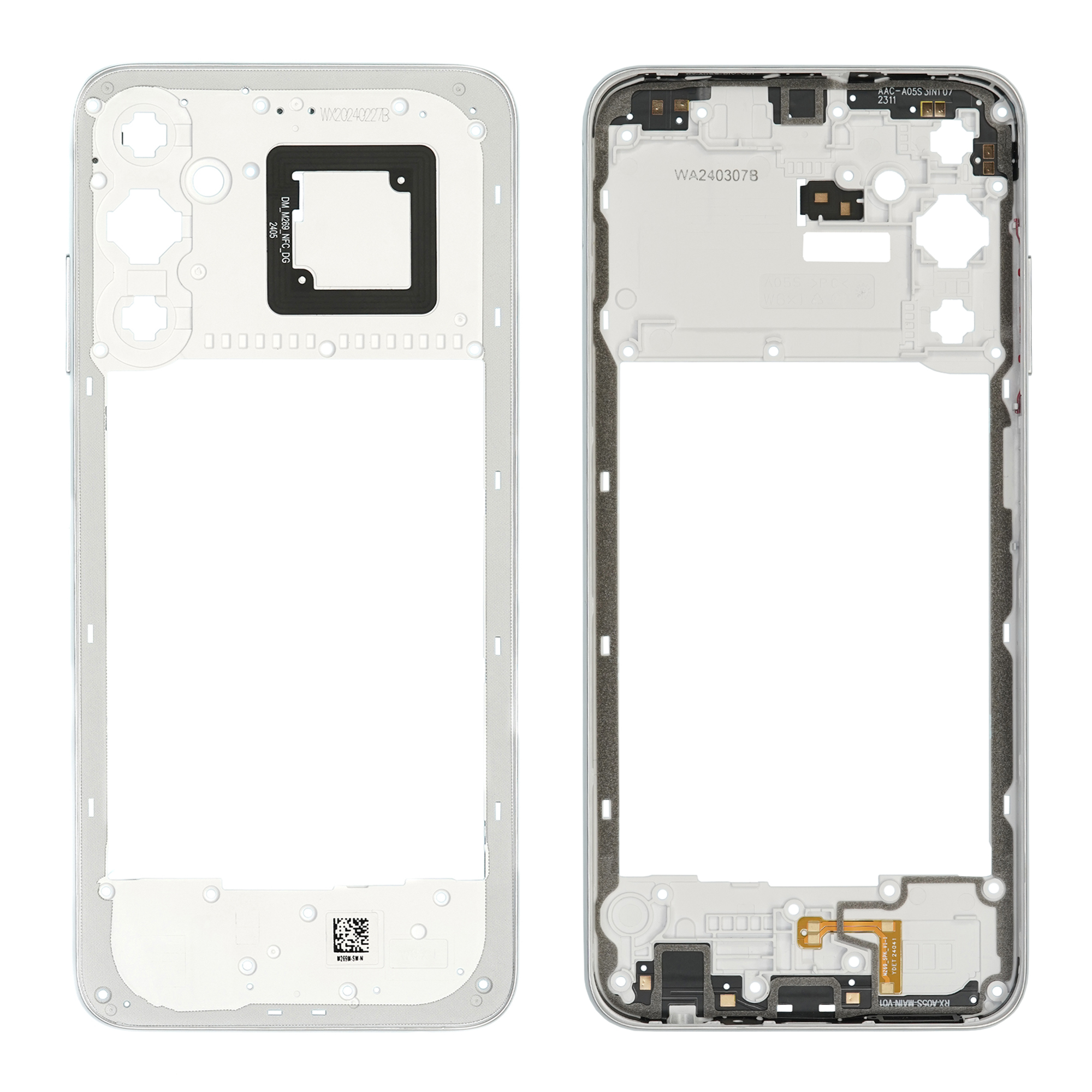 Middle Frame Samsung A057 Galaxy A05S Silver Gh81-24412A [Original