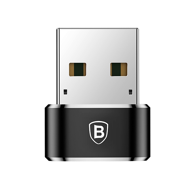 Zdjęcie 2 - ADAPTER Z USB-C DO USB-A OTG 3A BASEUS CAAOTG-01 CZARNY