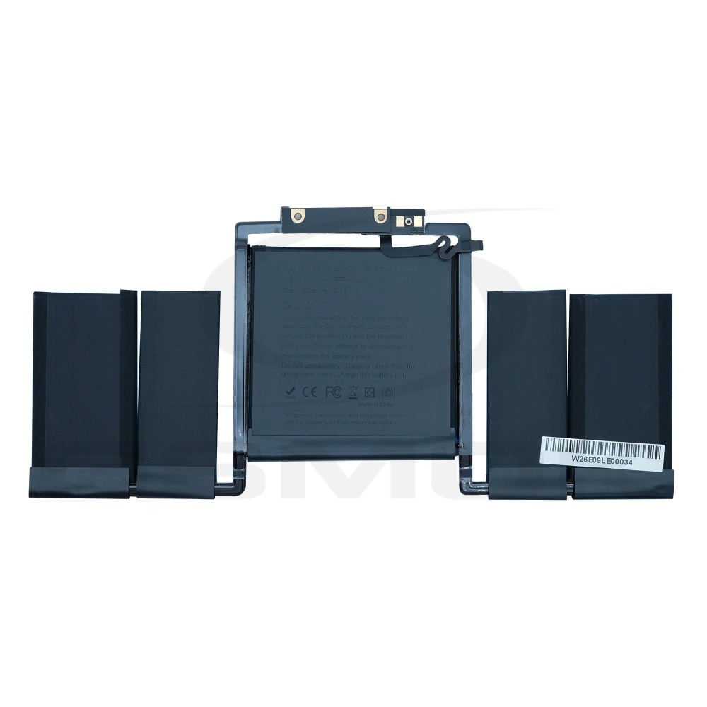 BATTERY A1819 APPLE MACBOOK PRO 13 A1706 11.4V 4300MAH LI-POLY