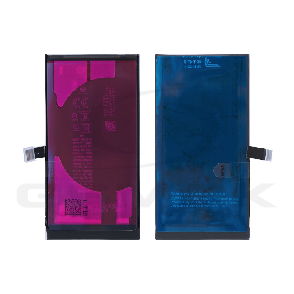 BATTERY APPLE IPHONE 14 3500MAH RUN DIAGNOSABLE SHOWS GENUINE NEW