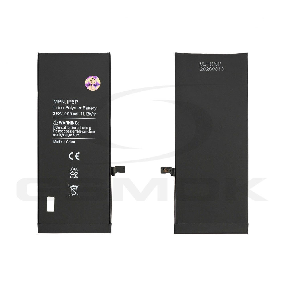 BATTERY APPLE IPHONE 6 PLUS 2915MAH ORIGINAL BMS RMORE PREMIUM