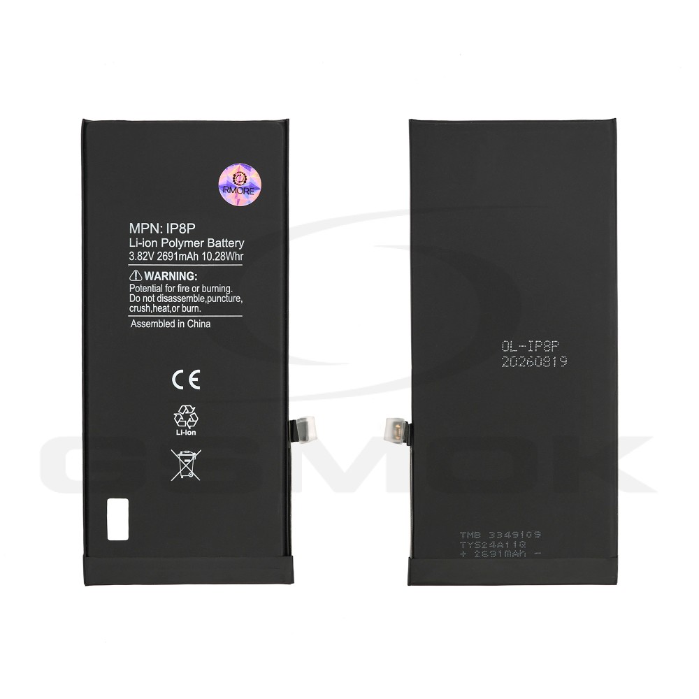 BATTERY APPLE IPHONE 8 PLUS 2691MAH ORIGINAL BMS RMORE PREMIUM
