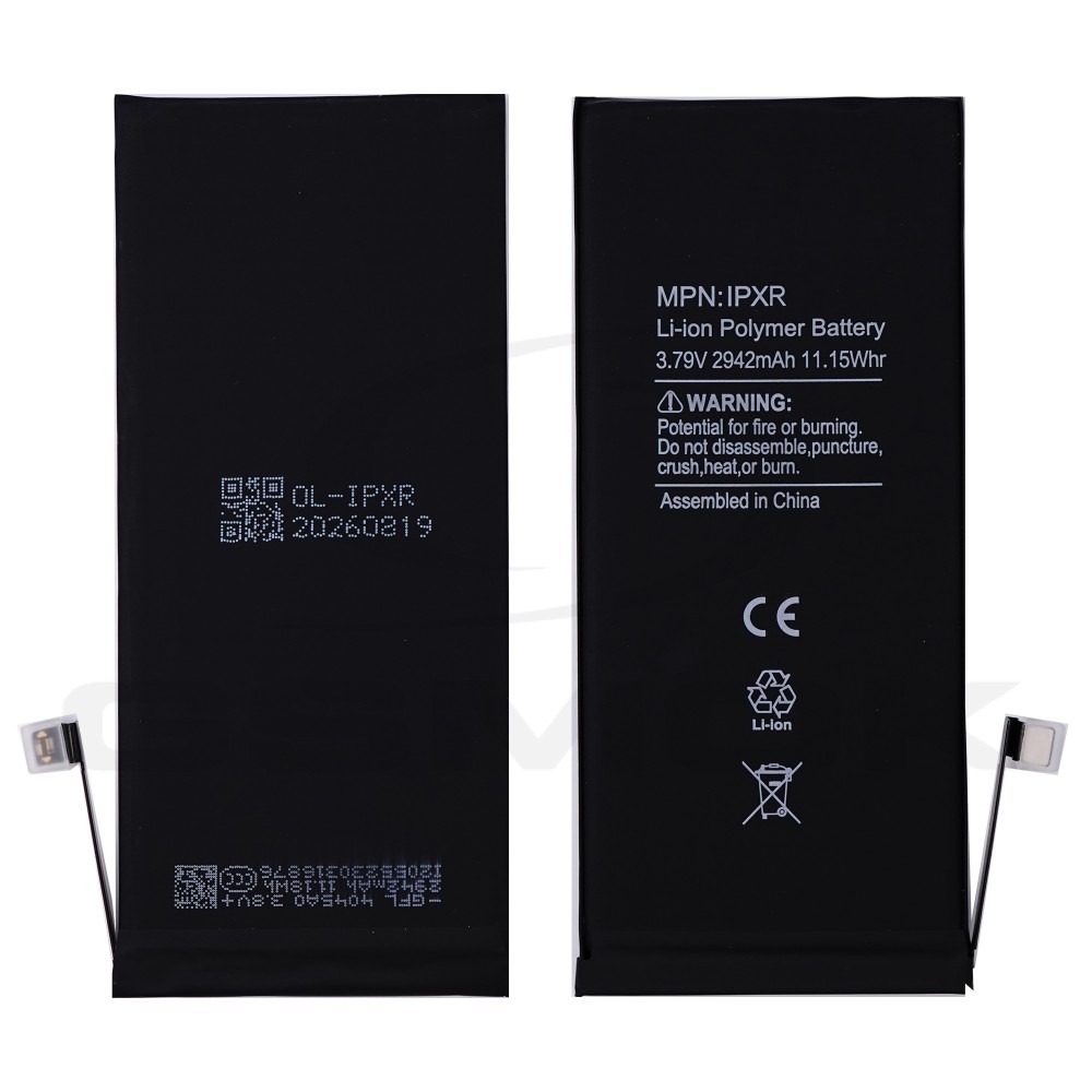 BATTERY APPLE IPHONE XR 2942MAH ORIGINAL BMS RMORE PREMIUM